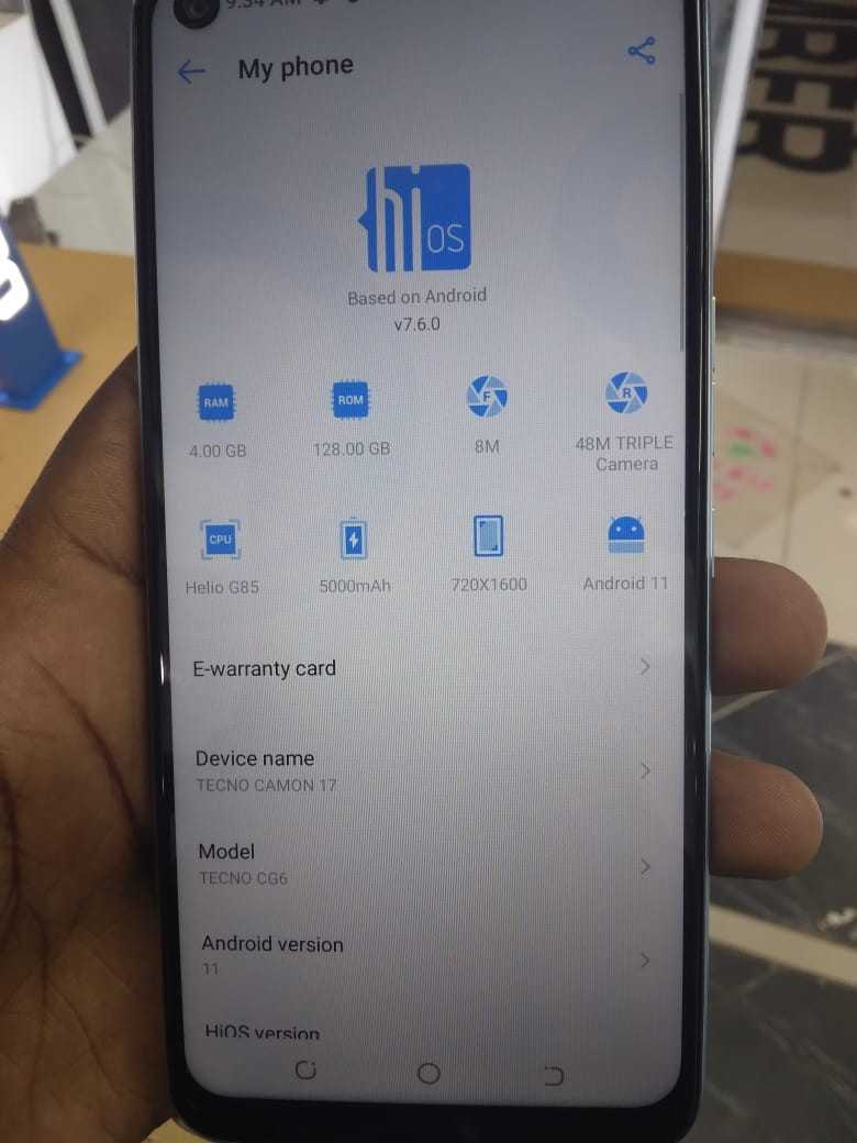 2021's Tecno Camon 17 Phone Leaks In Live Images Ahead Of Launch